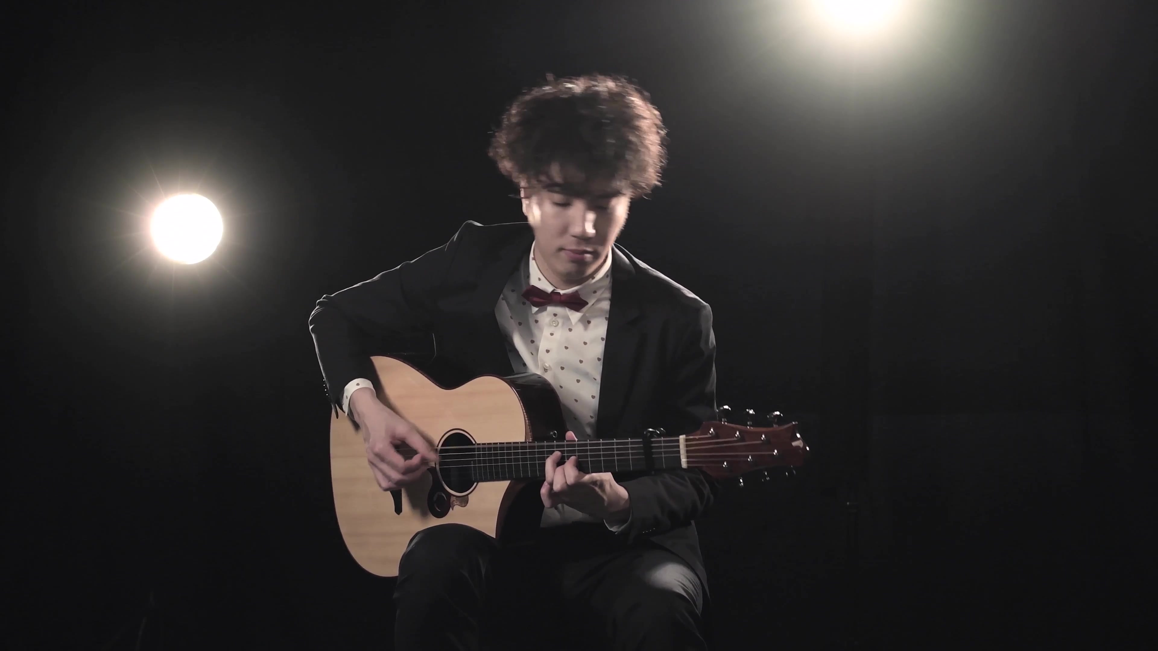 【吉他指弹】heart / satoshi gogo 伍々慧 伍伍慧