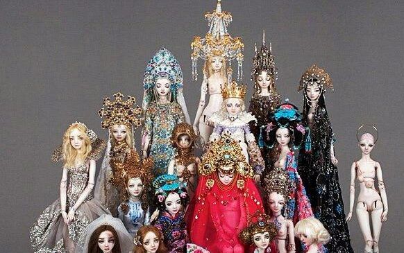 [图]Enchanted Doll被施了魔法的娃娃陶瓷bjd图鉴欣赏