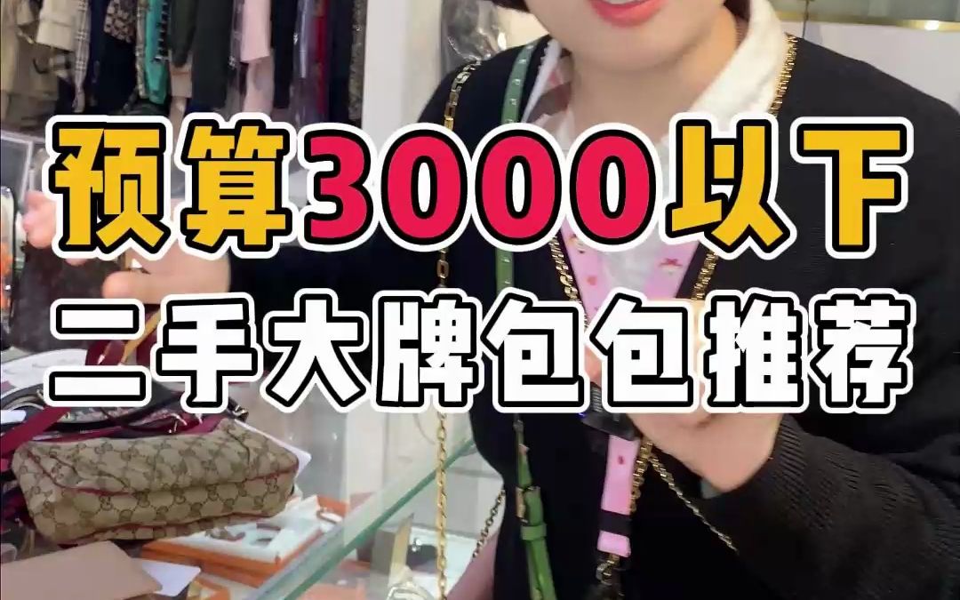 预算3000以下,高颜值超好看大牌包包推荐!哔哩哔哩bilibili