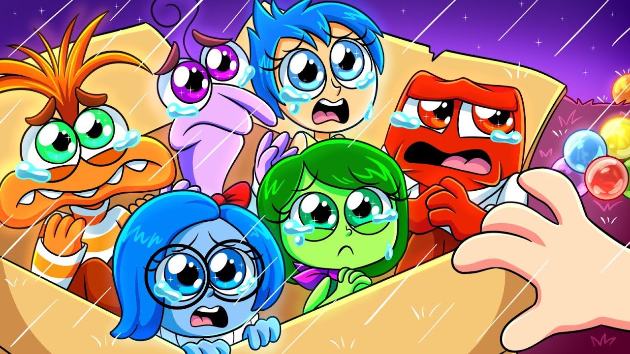 inside out 2: the sad story of inside out! all clips from the