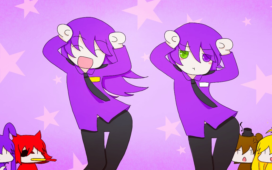 【fnaf动画】父子组的扭腰舞