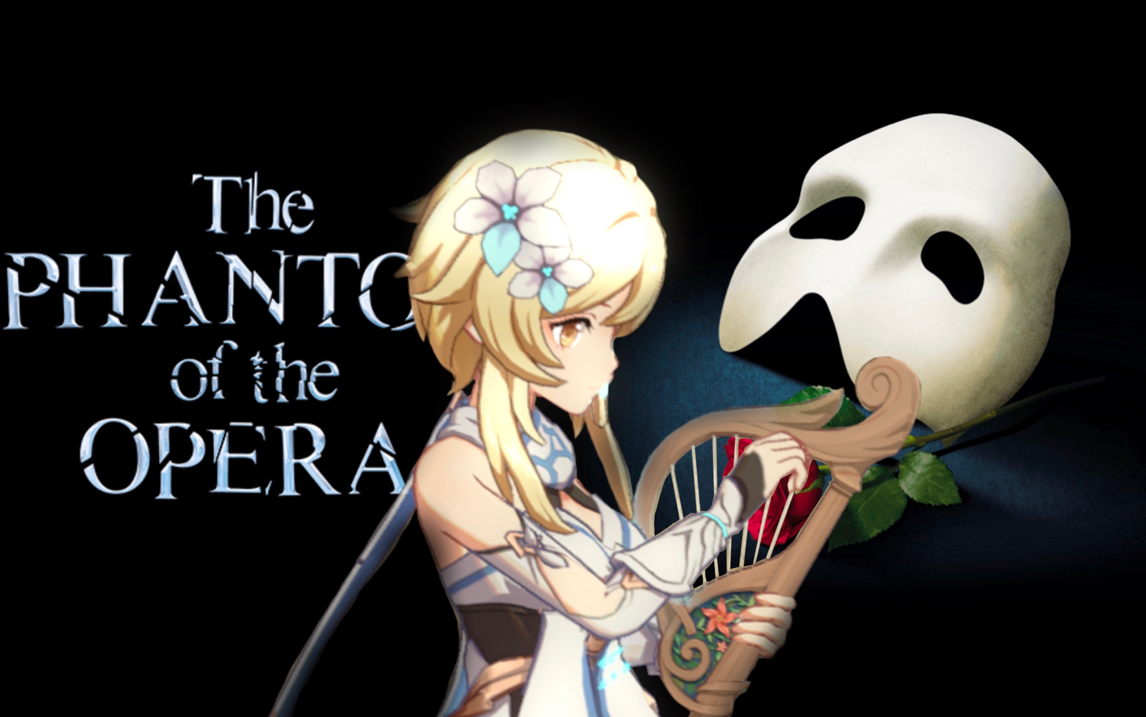 【原神风物之诗琴/剧院魅影】all i ask of you