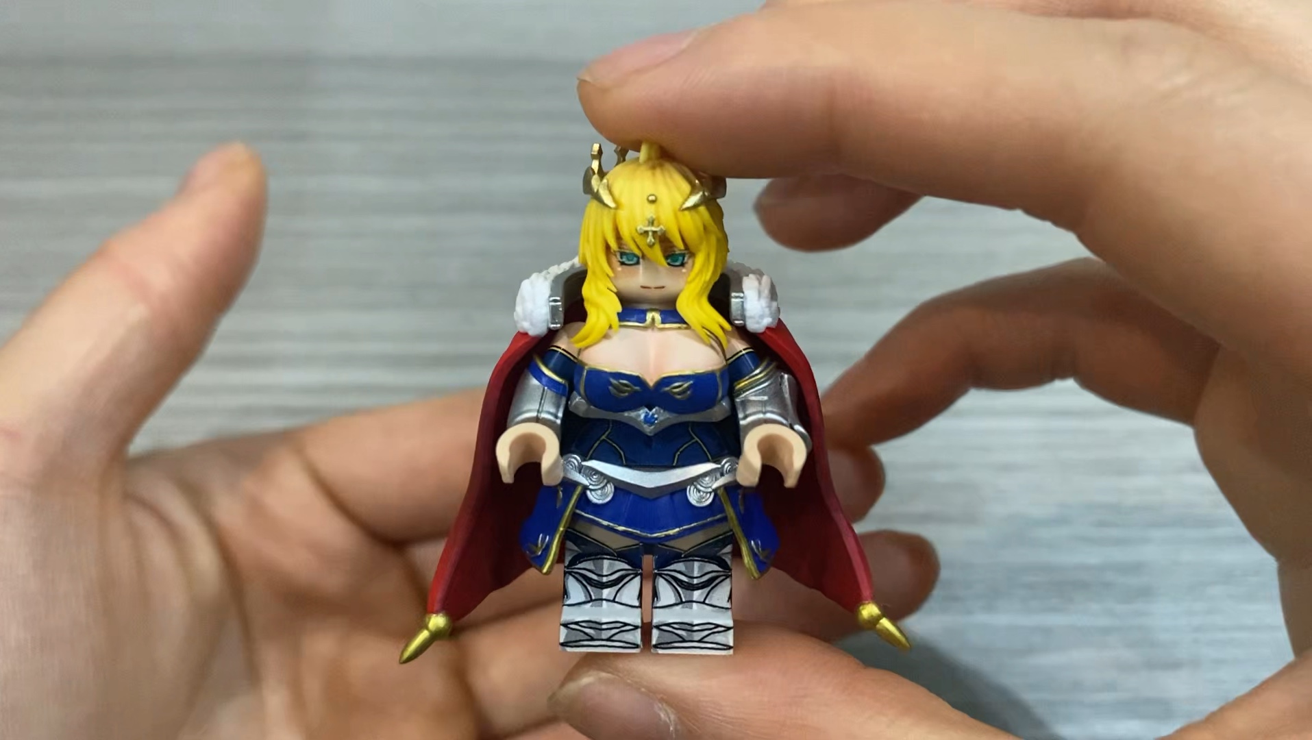 乐高第三方人仔fate狮子王枪呆