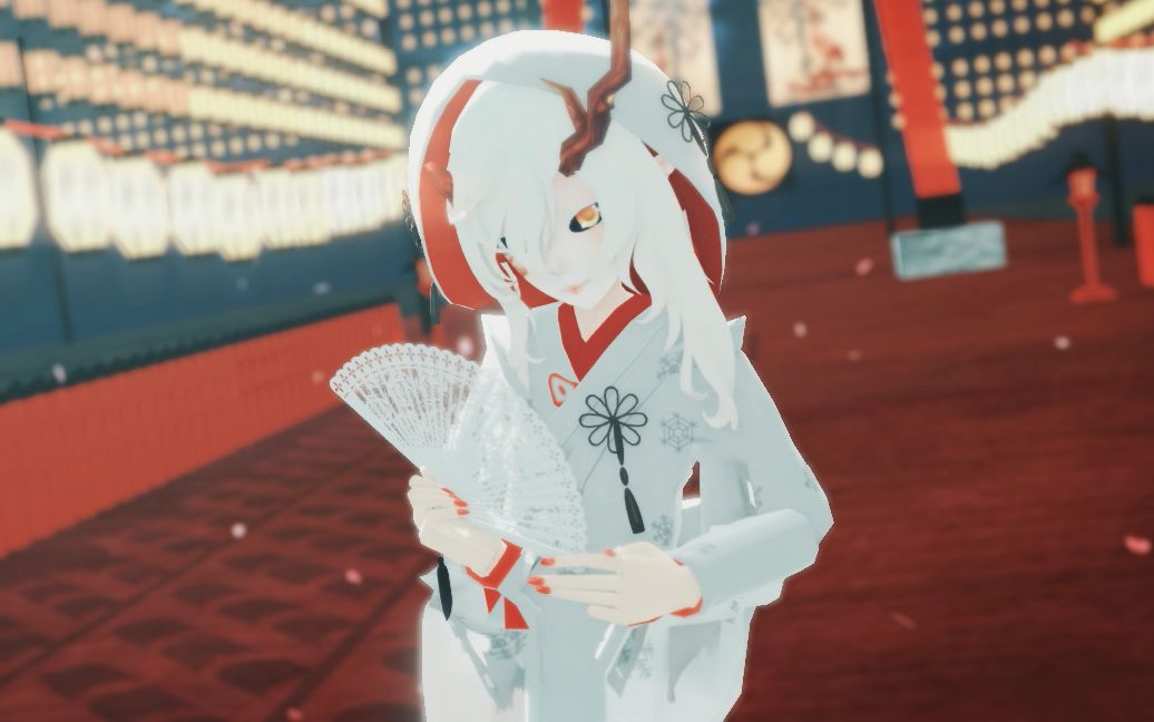 【阴阳师mmd】誓言未沫 时年之隔 谁与成说【白无垢茨妹】