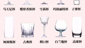 下载视频: 世界经典鸡尾酒杯一次说清楚｜新手调酒必备