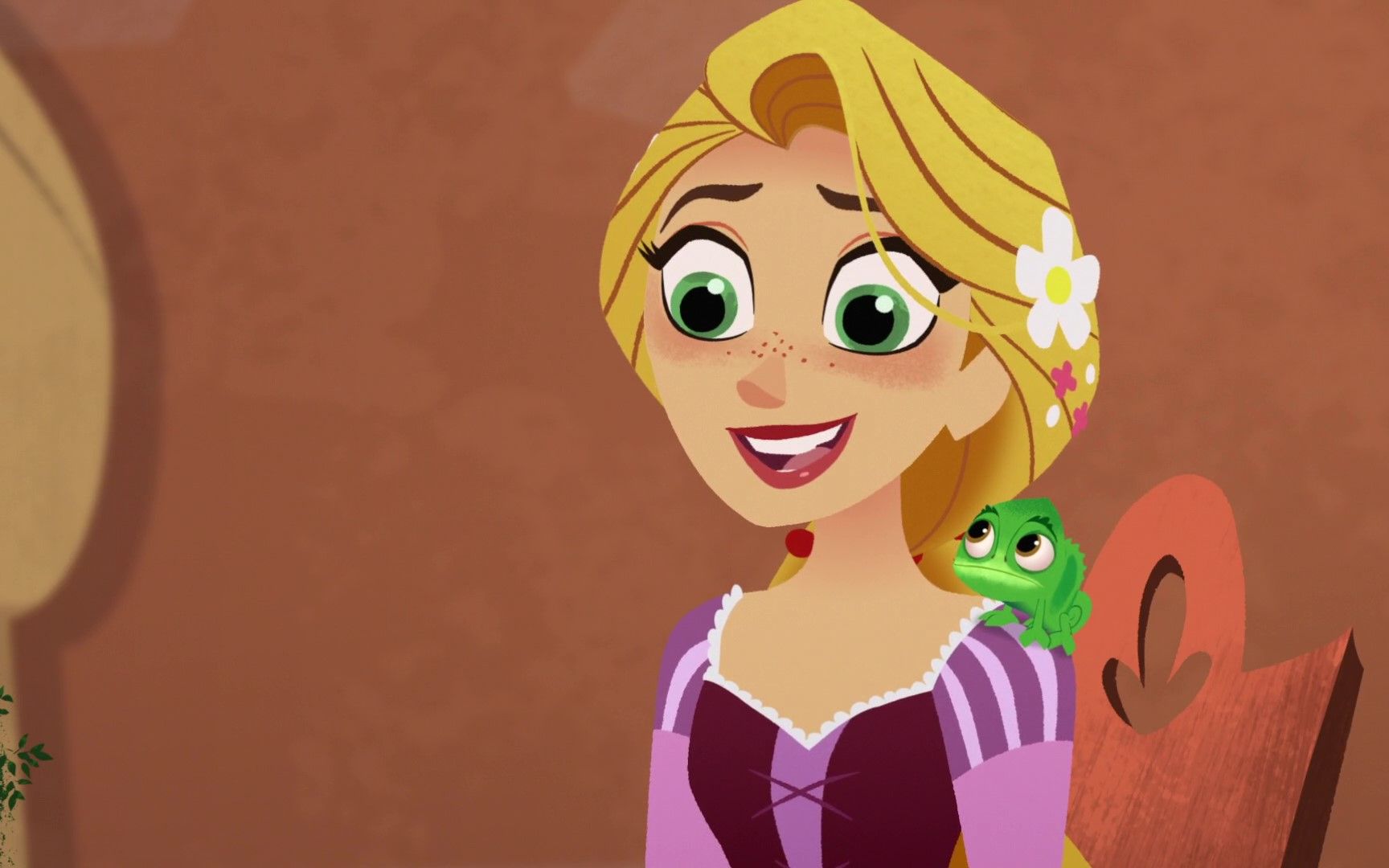 听力口语训练长发公主tangledtheseries片段01美音盲听英文字幕循环