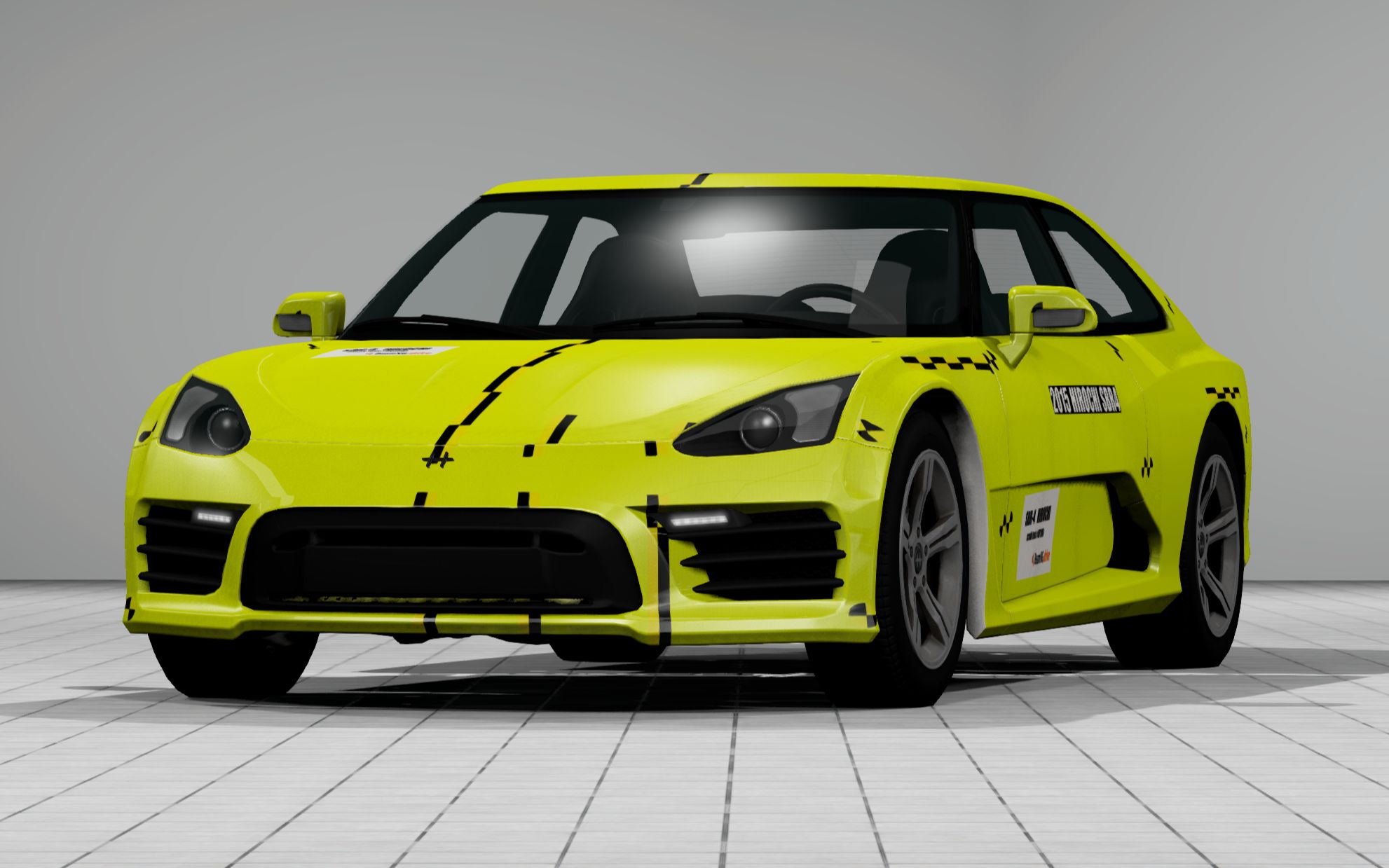 【beamng.drive】2013款宏地sbr4bihs偏置30%碰撞测试