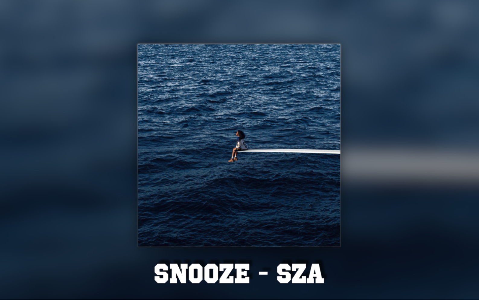 【pi|日推】缠绵在蓝色海洋里的r&b女声《snooze》-sza