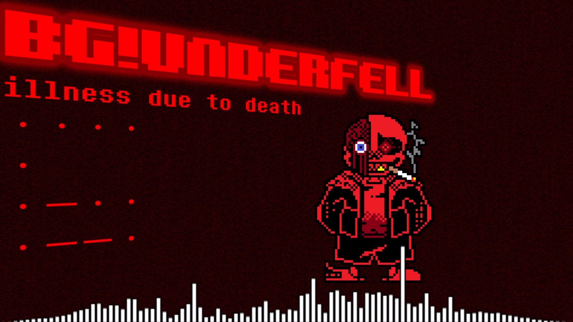 [图]【underfell改设/BG underfell】 因病死亡(BG underfell sans审判曲)