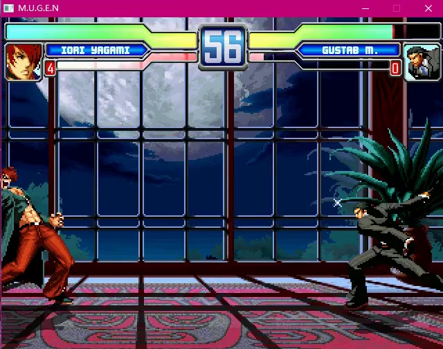 mugen风衣八神vs古斯塔夫
