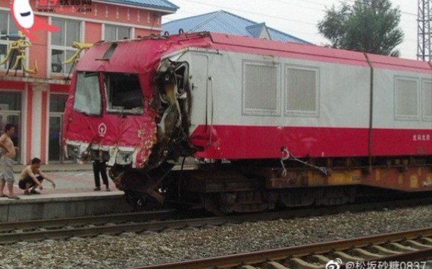 哈大线k127次列车事故图片