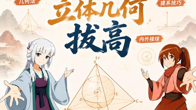 不太拔高的立体几何拔高课程（预告）