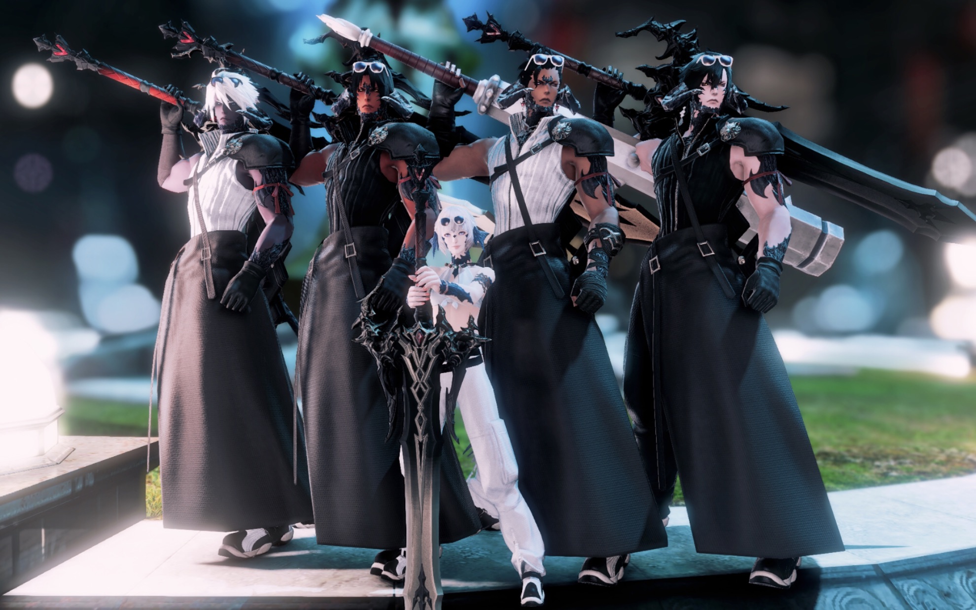 【ff14】龙男穿孤云套就是最帅的!