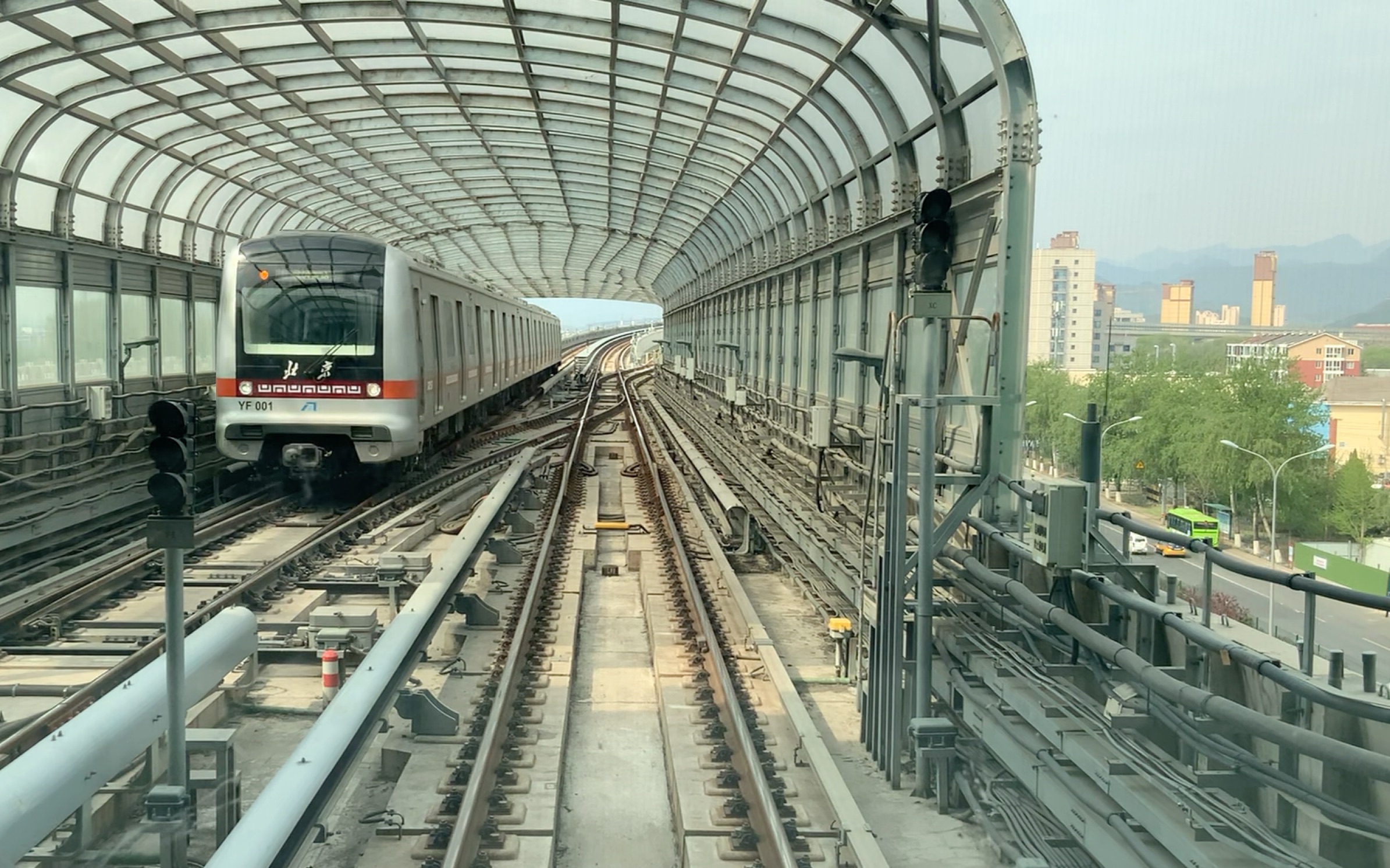 北京地铁燕房线支线图片