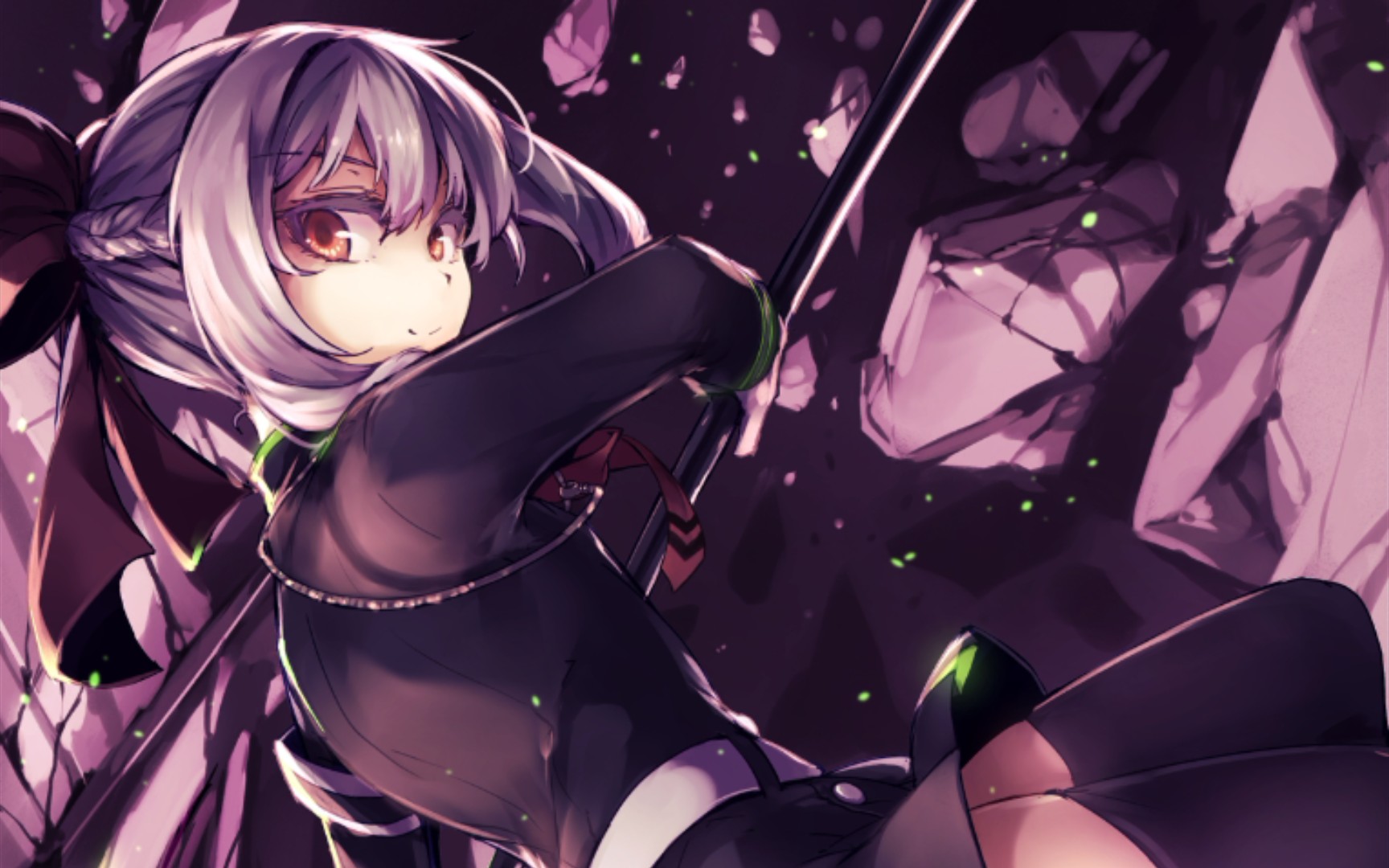 【终结的炽天使】紫毛!镰刀!老婆!可爱!_哔哩哔哩_bilibili