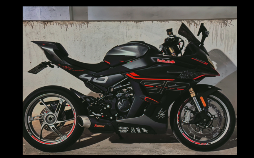 450sr单摇臂改完后嫩帅啊