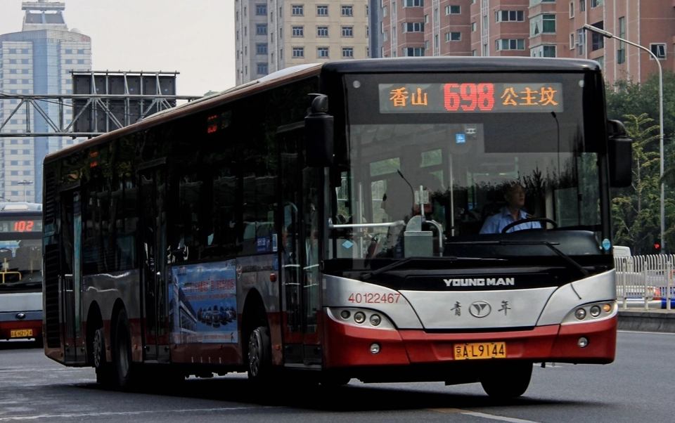 【北京公交pov】pov-058 698路全程复原pov 香山--城南嘉园北「大站快