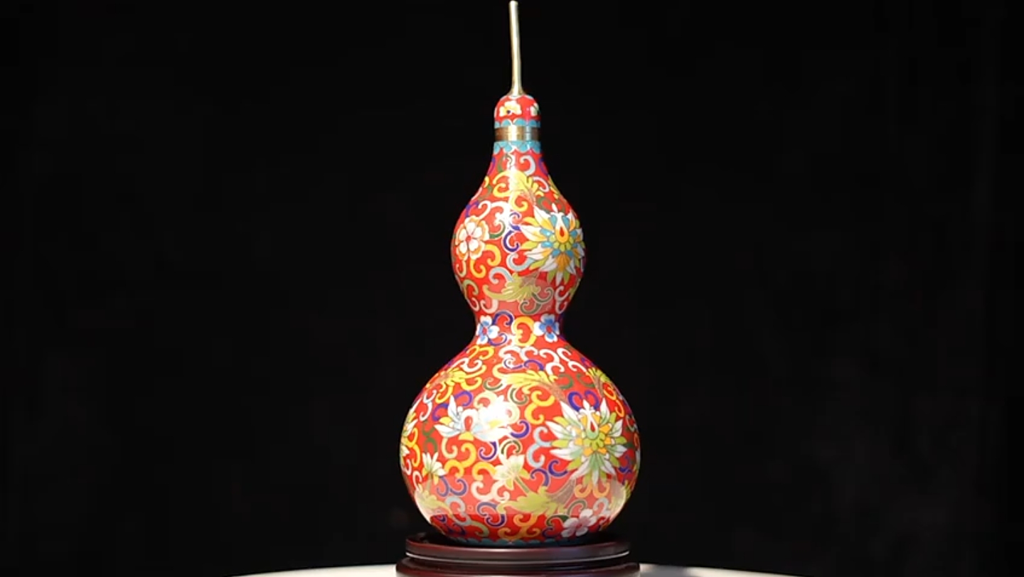 景泰蓝作品欣赏:感受大国非遗传承的独特魅力!