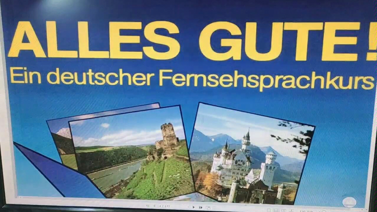 德语视听说《alles gute》第一课试讲_哔哩哔哩_bilibili