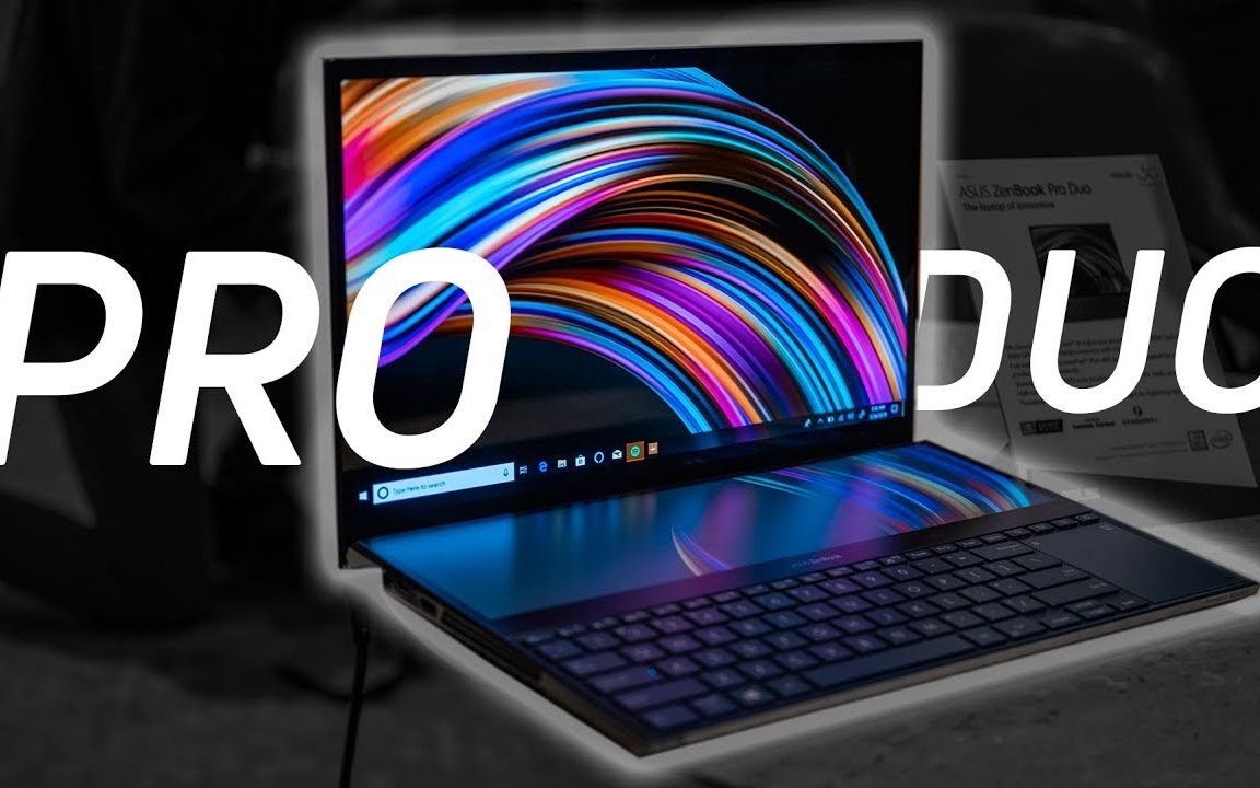华硕zenbookproduo-双触控屏盛宴_哔哩哔哩 (゜-゜)つロ 干杯~-bili