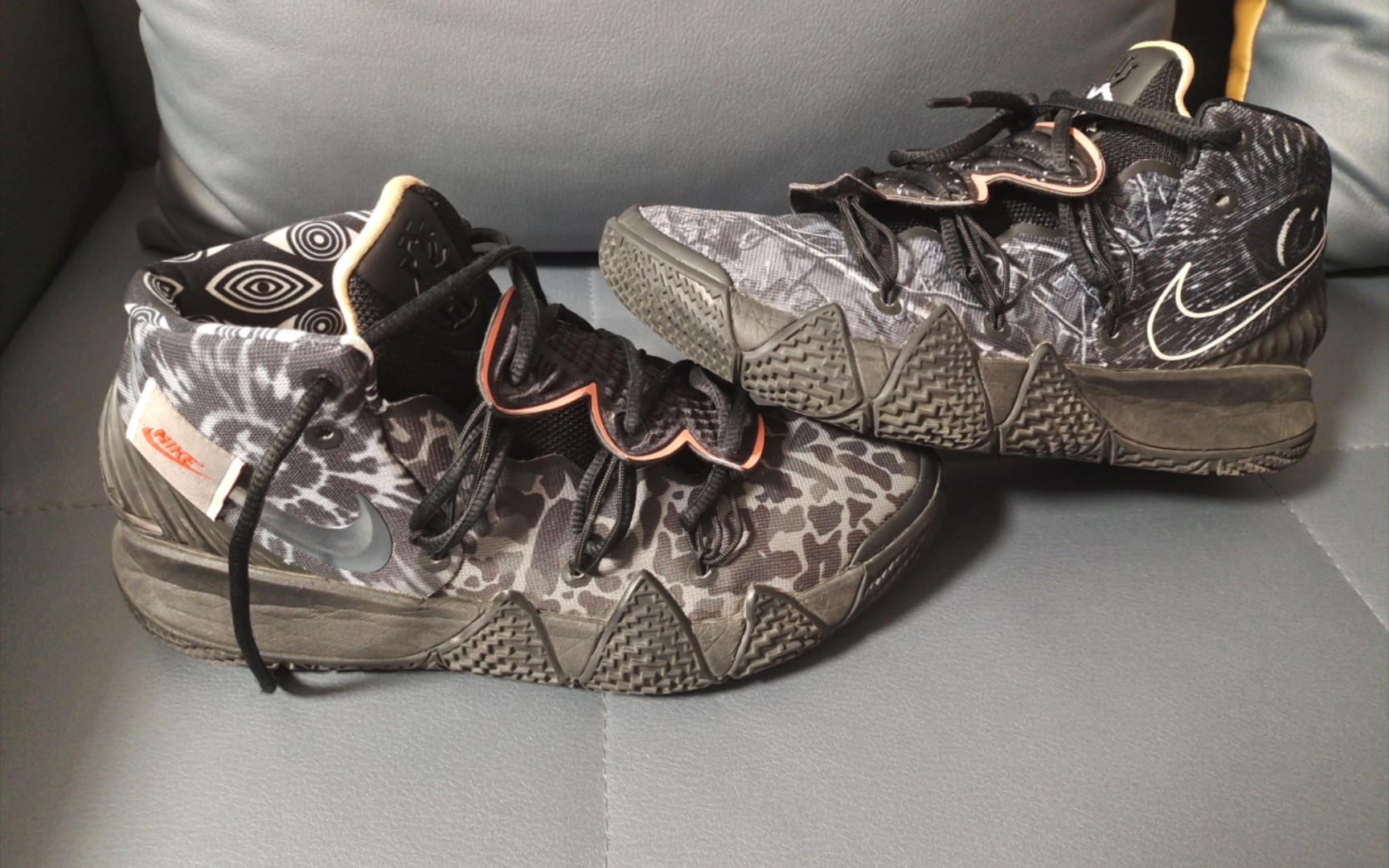 nike的欧文s2代,包裹到位,耐磨非常好,小体重福音!