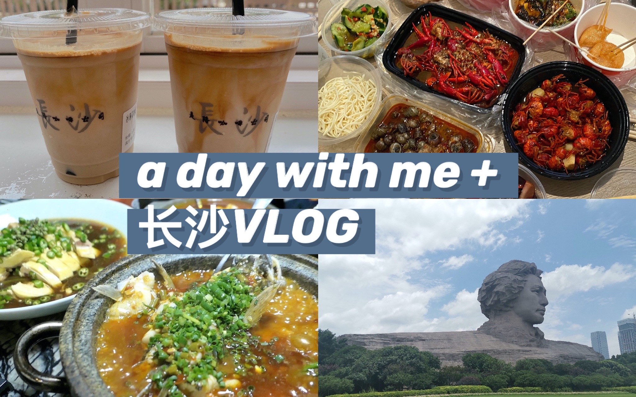 shirovlog18和我过一天长沙一天四杯茶颜悦色的旅行