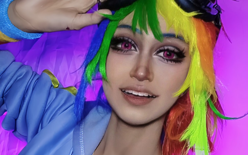 【mlp/云宝黛西cos】"再酷个 !