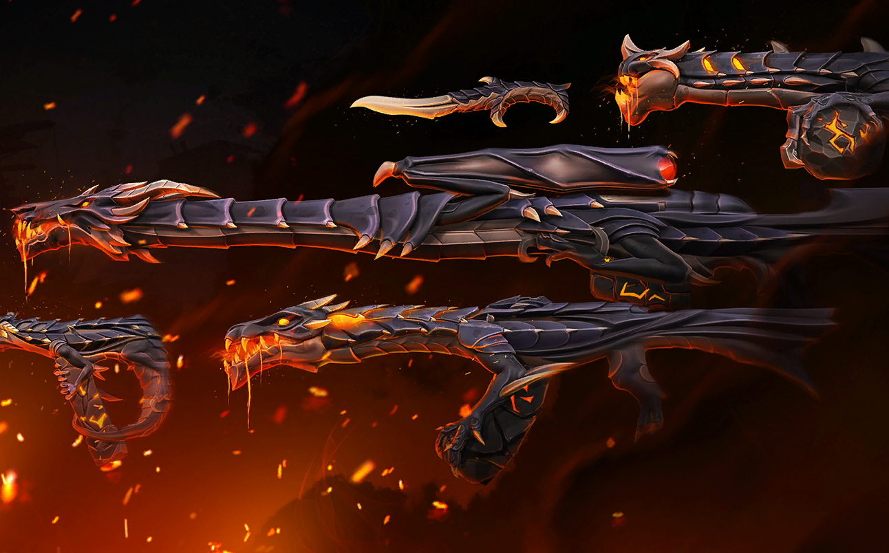 valorant至尊龍燄(dragon)系列皮肤