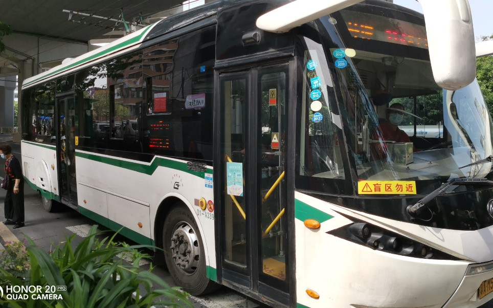 【广州公交】电车公司114路zk5120a1型电车d1-a339革新路口~洪德路