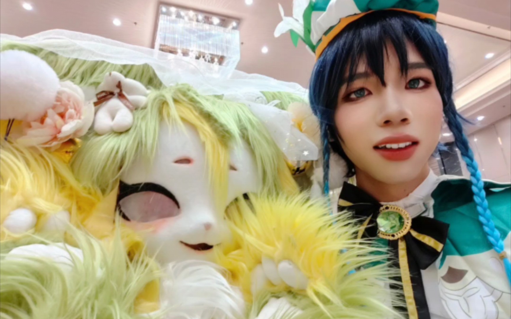 男孩子的温迪cos 下次试试jk 漫展 第一次