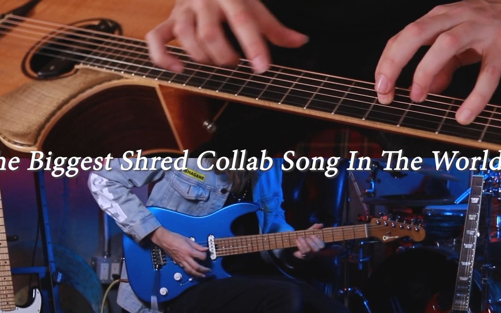 70位摇滚吉他手炫技大乱斗 the biggest shred collab song in the world 5哔哩哔哩bilibili