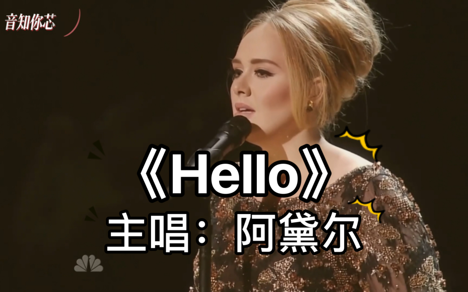 hello阿黛尔歌曲背景图片