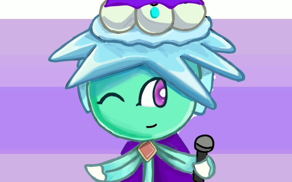 【植物大战僵尸/指绘】一只槲寄冰仙子!(赠图)