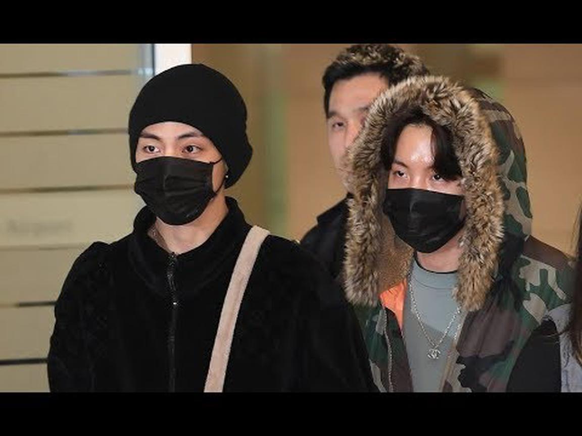 【2019 韩国音乐大奖KMA】190212 防弹少年团 Safely 到达 ICN 机场 from LAX after the Grammys 2019哔哩哔哩bilibili