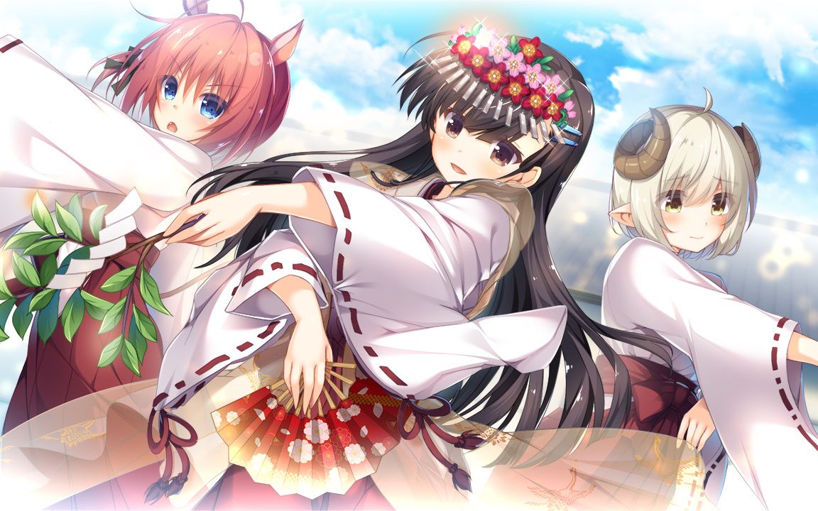 《神明的尾巴》巫女线合集(十二生肖娘化/12生肖/娘化/日常/温馨/萌