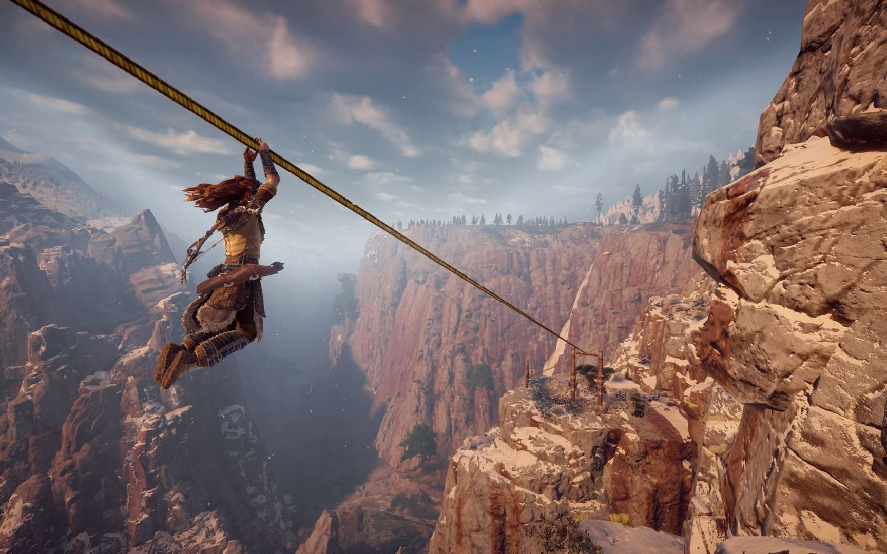 r53600rx5700xt在地平线零之曙光2k1440p分辨率最高画质设定下的实际