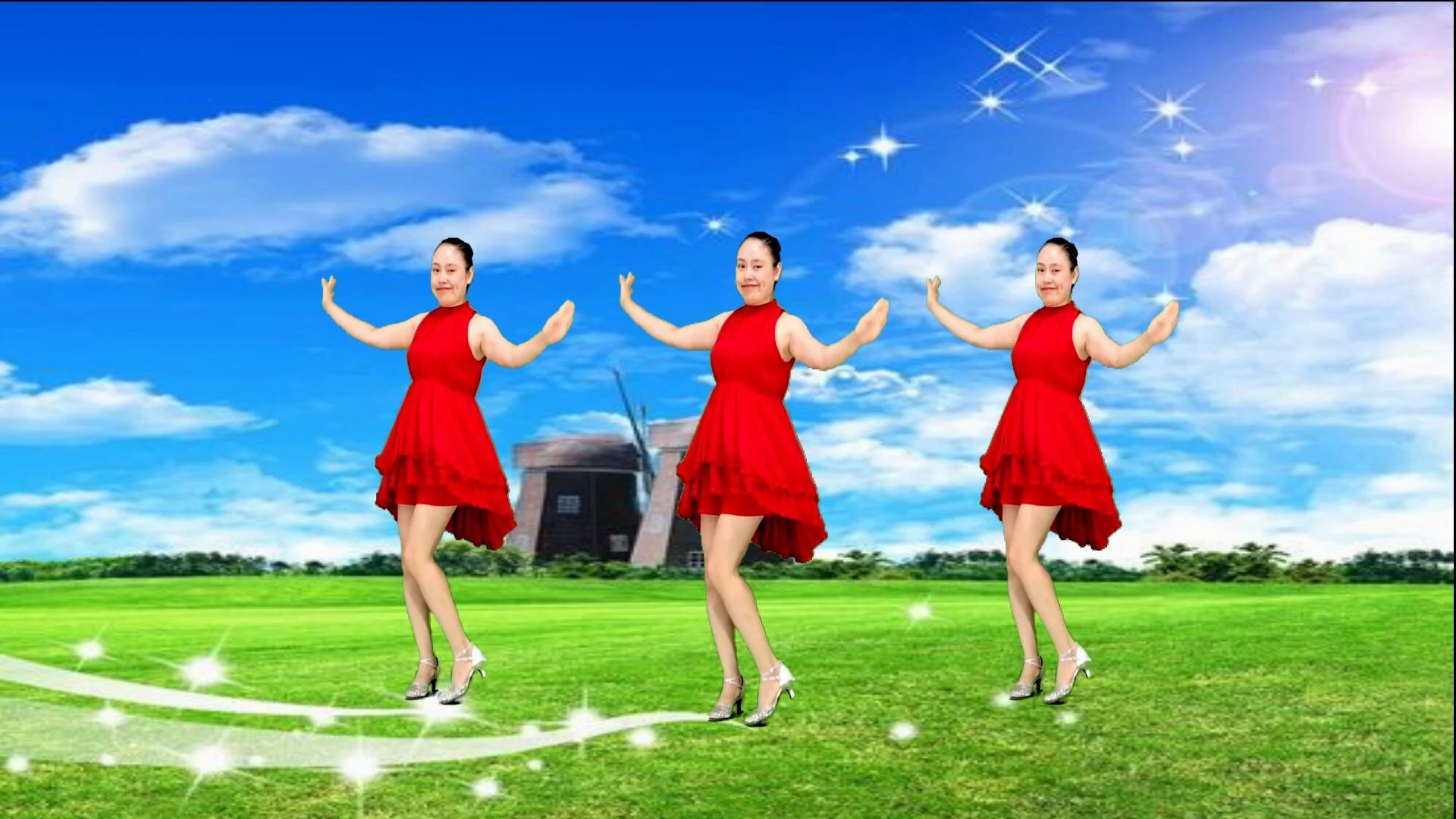 红歌舞蹈易学图片