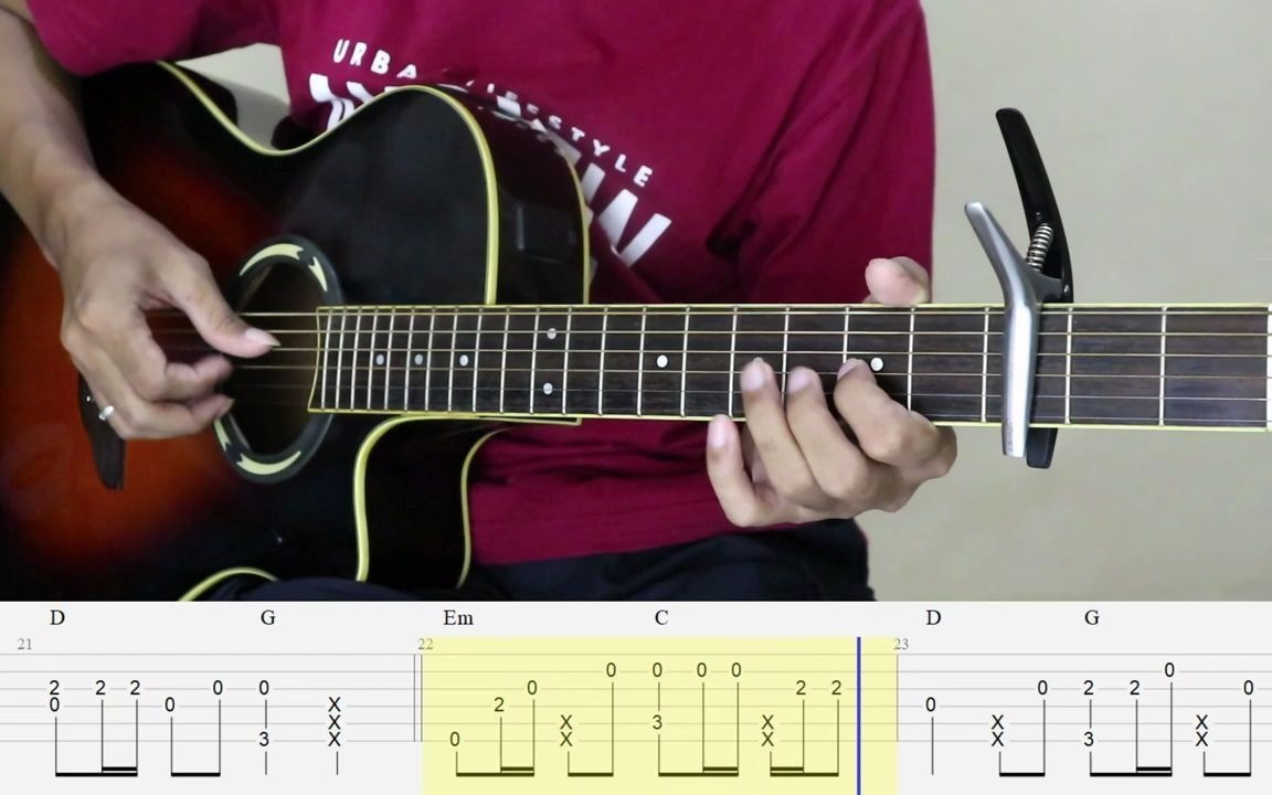waybackhomeshaun吉他指弹谱转载自yunusguitarist