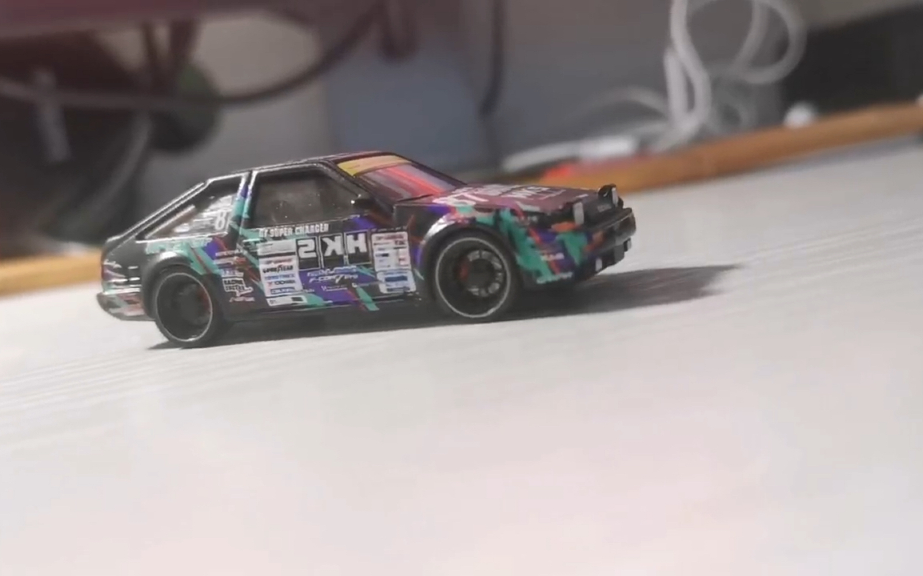 【小车摄影】改装风火轮ae86 hks