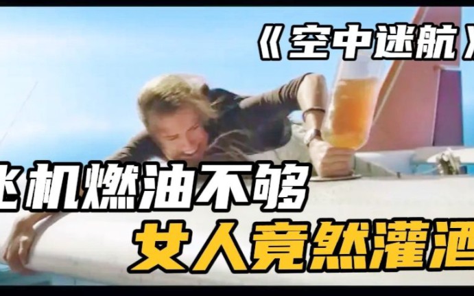 飞机空中迷航,燃油又不够,女人竟然加酒也能飞《地平线》