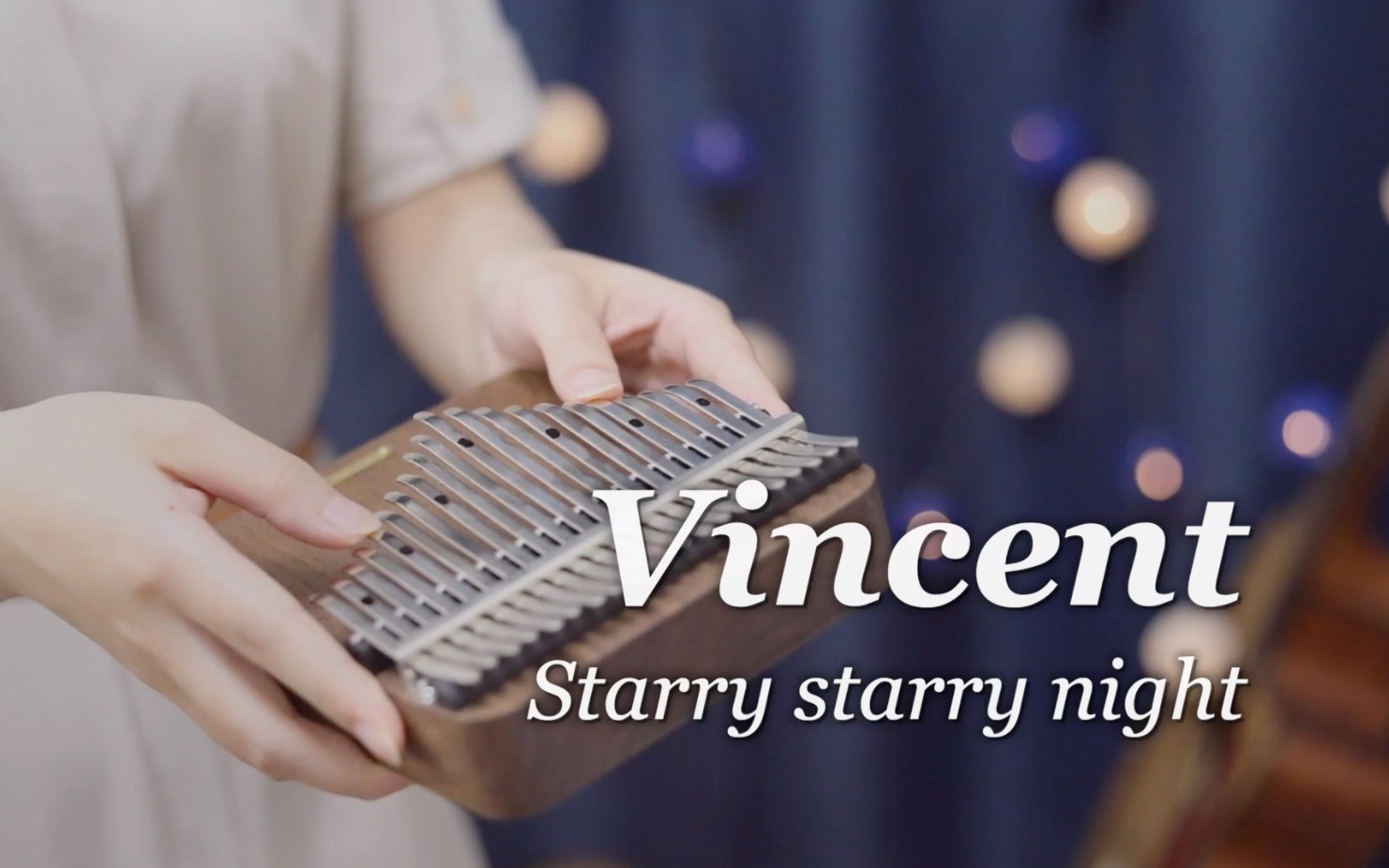 [图]【拇指琴】至爱梵高Vincent (Starry Starry Night) Don McLean 繁星点点的夜晚～