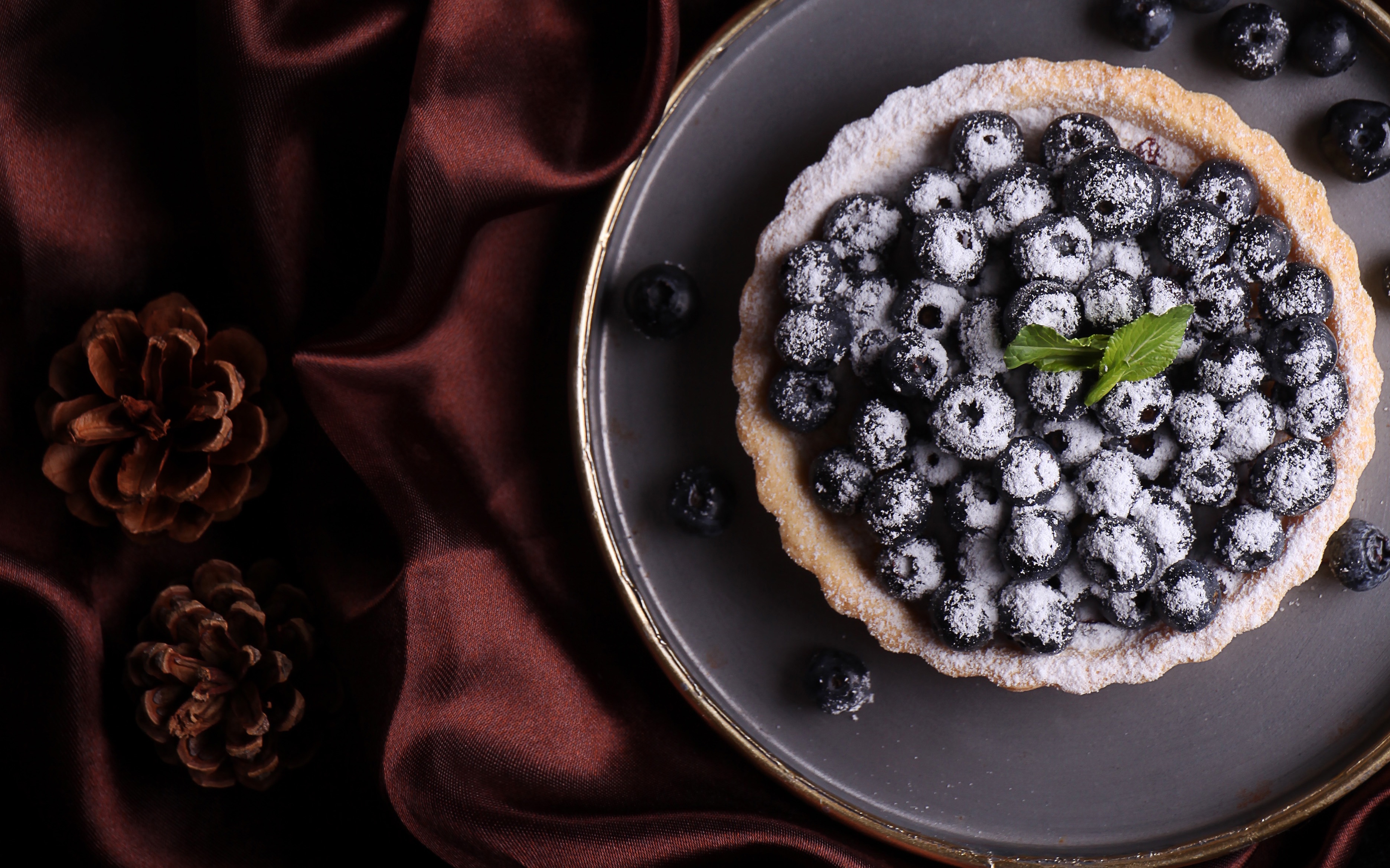蓝莓派, 蔓越莓点缀的奶油奶酪内馅,补充花青素,年轻健康有活力