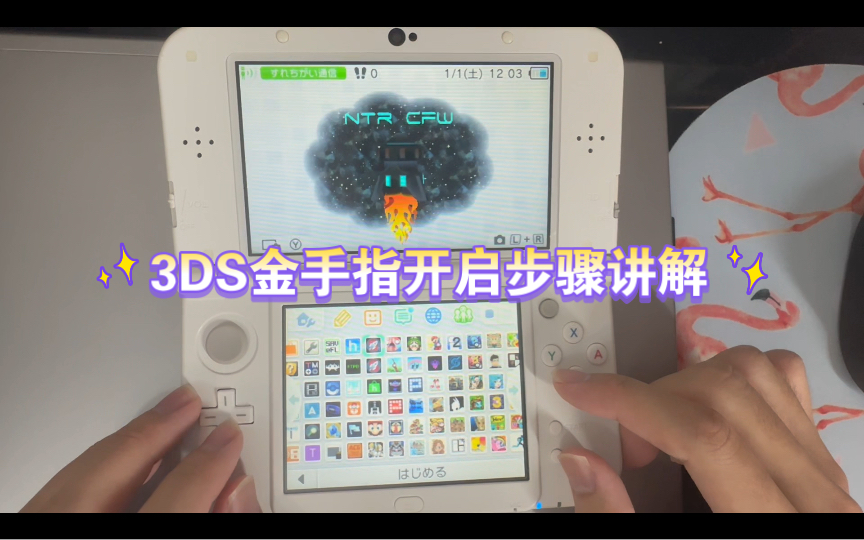 [图]【教程】3DS金手指NTR小火箭及luma金手指开启步骤