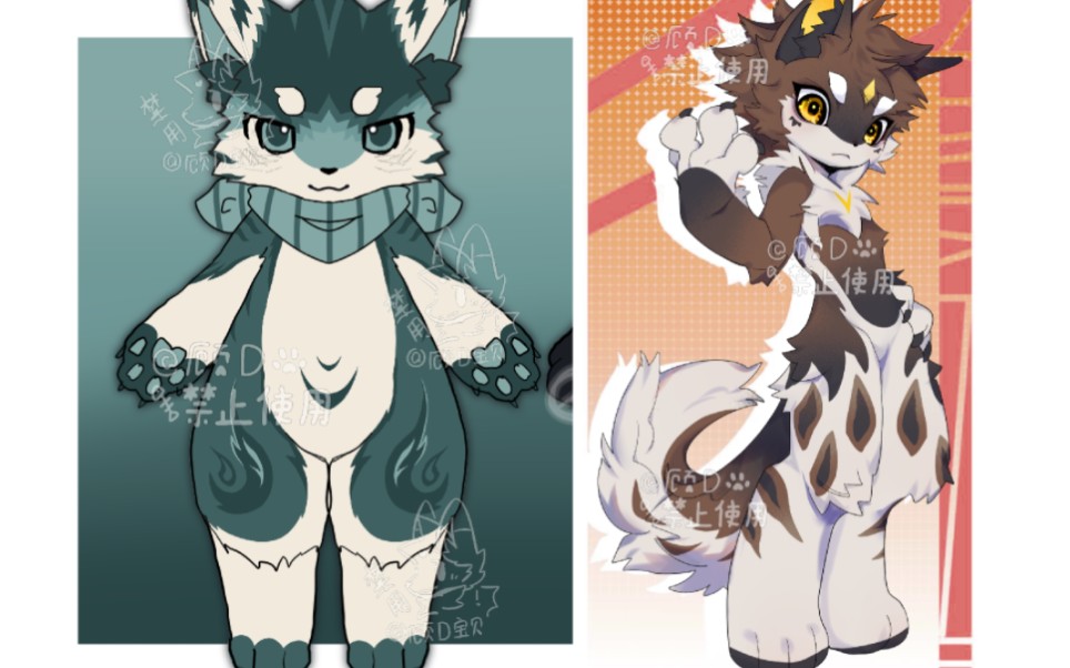 【兽设直出】两只捏 都是25(默认买断)详细看简介