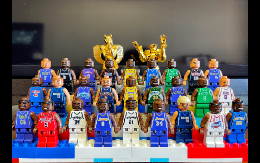 乐高nba人仔 all star