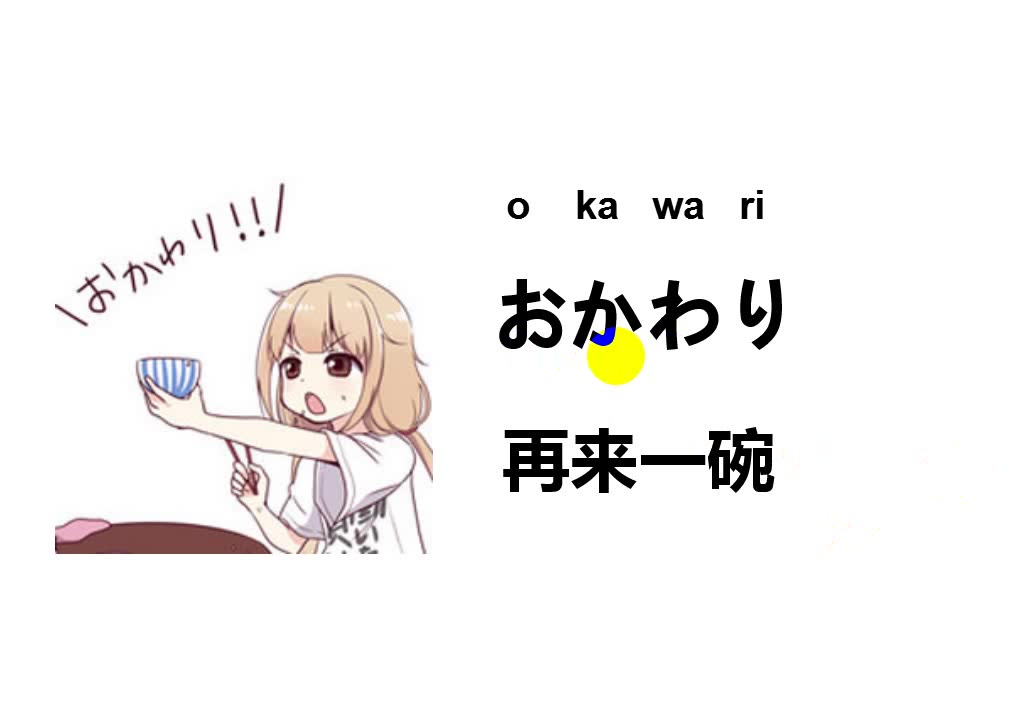 日语学习日语日常口语365句18再来一碗