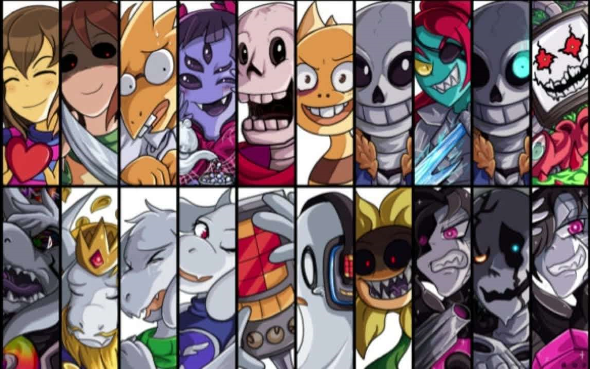 【undertale】人物音乐合集