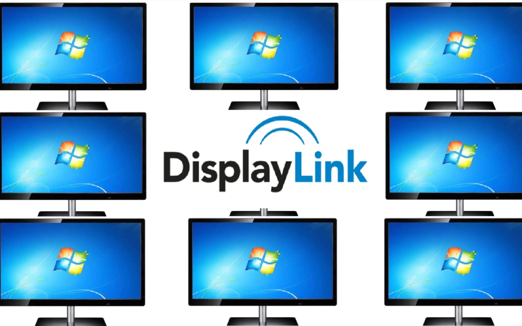 [图]displaylink最多能连几个显示器?Windows最大连接多少显示器?