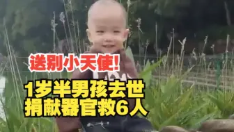 送别小天使！1岁半男孩去世捐献器官救6人
