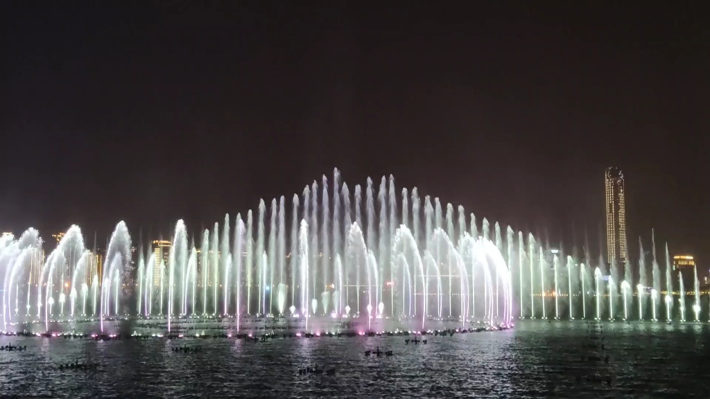 金鸡湖音乐喷泉